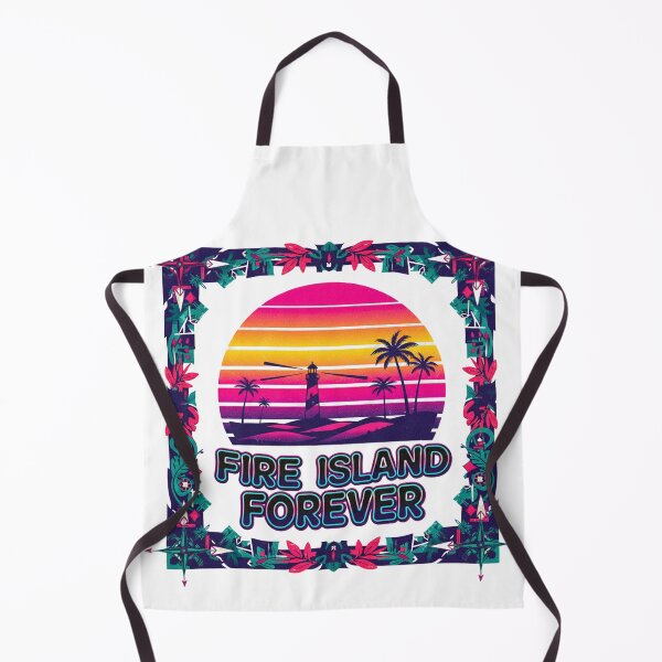 Item preview, Fire Island Forever Retro Sunset Beach NY Coastal Vintage Souvenir designed and sold by FitEnvy.