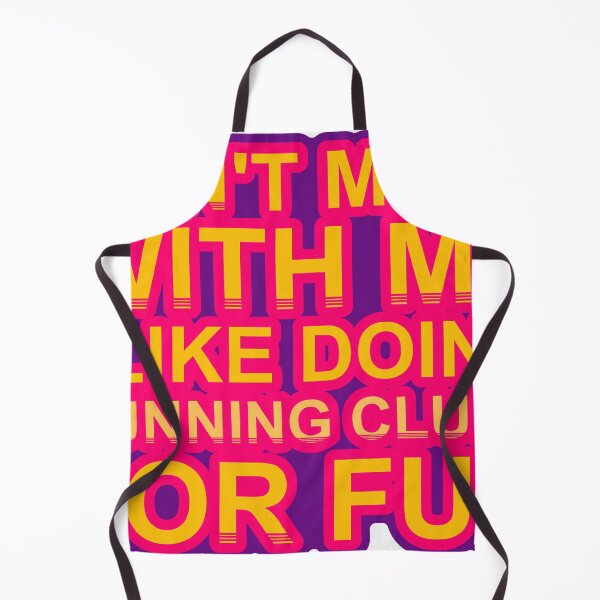 Item preview, Don'T Mess With I Like Doing Running Clubs For Fun designed and sold by TheIconSmith.