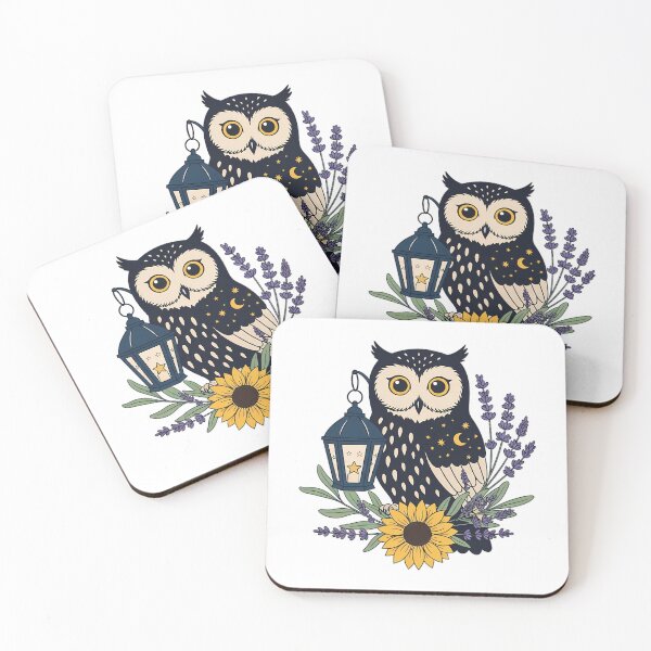Item preview, Owl Lavender Sprigs Starry Garden Lantern Gift designed and sold by pumsquare.
