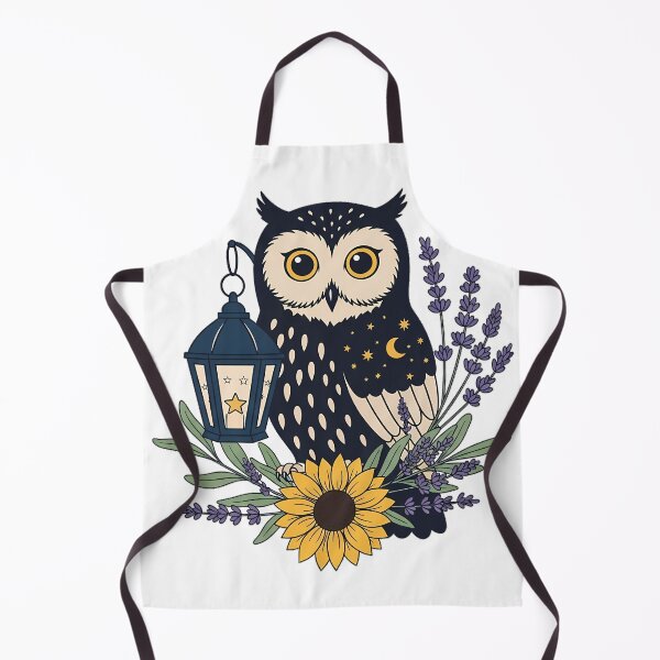 Item preview, Owl Lavender Sprigs Starry Garden Lantern Gift designed and sold by pumsquare.