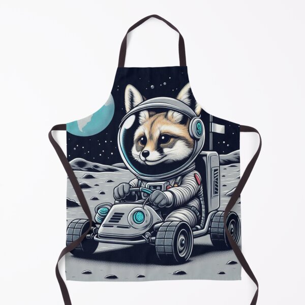 Item preview, Astronaut Fennec Fox – Lunar Rover Adventure designed and sold by Dogandesighn.