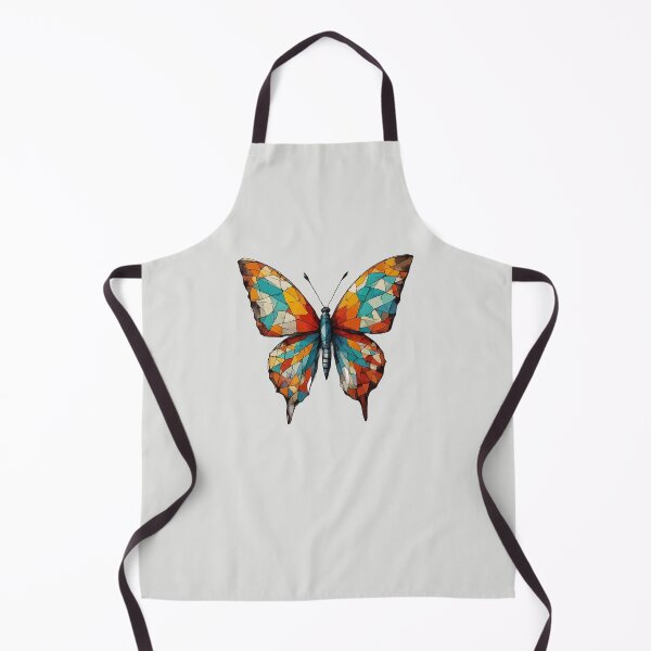 Item preview, Geometric Mosaic Butterfly – Modern Animal Art designed and sold by Tklezardesigns.