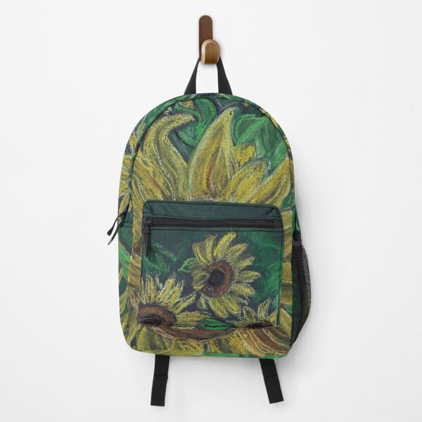 Item preview, Sunflowers in chalk pastel art. designed and sold by DebTheZeb.