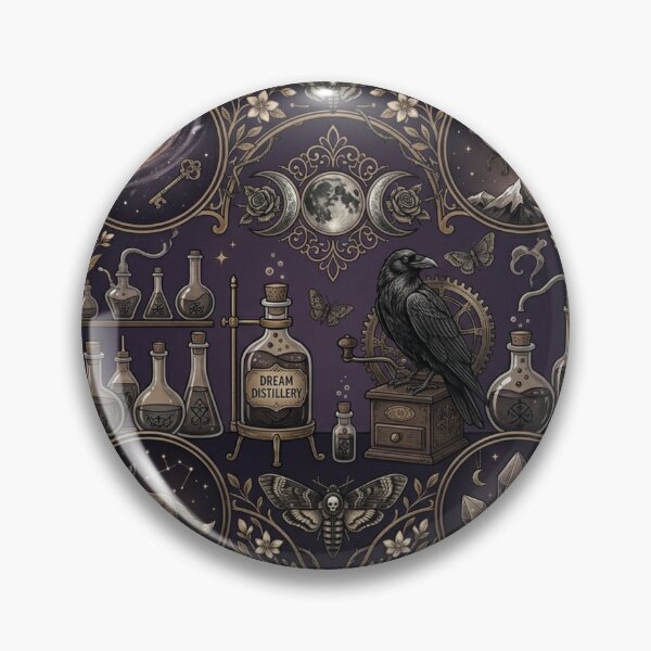 Item preview, The Dream Distillery: Dark Art Nouveau Alchemy designed and sold by moonlightmuseco.