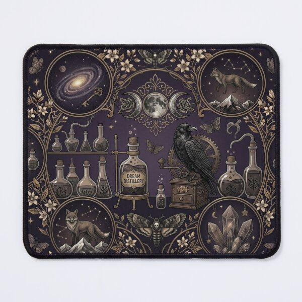 Item preview, The Dream Distillery: Dark Art Nouveau Alchemy designed and sold by moonlightmuseco.