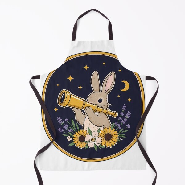 Item preview, Bunny Lavender Sprigs Golden Telescope Gift designed and sold by pumsquare.