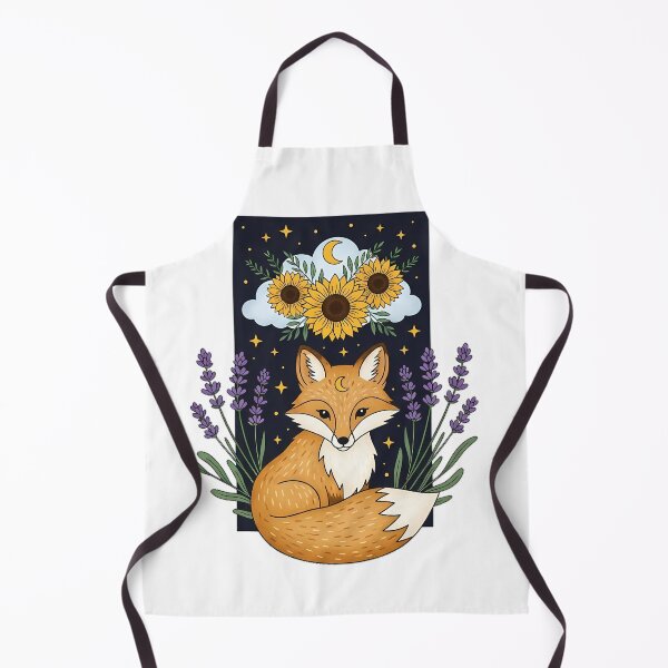 Item preview, Fox Lavender Sprigs Cloud and Sunflower Cluster Gift designed and sold by pumsquare.