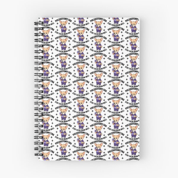 Item preview, Funny Cute Chihuahua Phlebotomy CNA Nurse – Stay Calm Draw Well Meme | National Phlebotomist Recognition Week Gift designed and sold by ClinicalHubs.