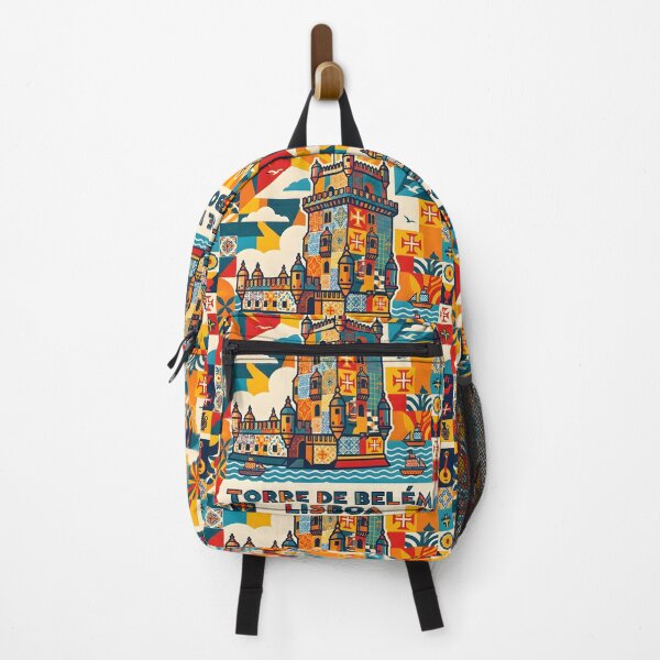 Item preview, Lisbon Belém Tower Portugal Vintage Geometric Art designed and sold by Paulocdias.
