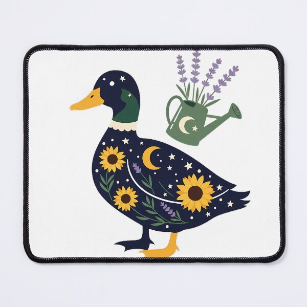 Item preview, Duck Lavender Sprigs Celestial Watering Can Gift designed and sold by pumsquare.