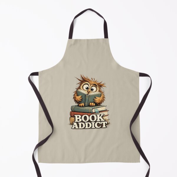 Item preview, Book Addict Owl Cute Reading Lover Design designed and sold by ChirpInc.