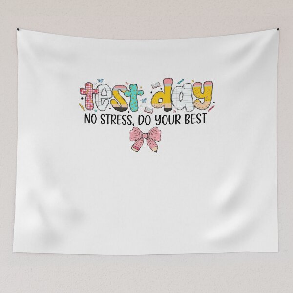 Item preview, Test Day No Stress Do Your Best Pencil Coquette Bow designed and sold by elderberry.