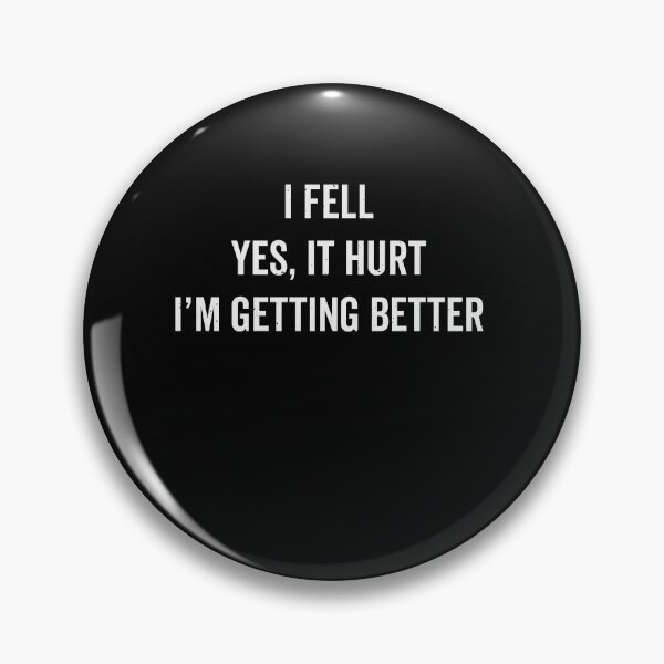Item preview, I Fell Yes It Hurt Broken Arm Leg Vertebrae Recovery designed and sold by elderberry.