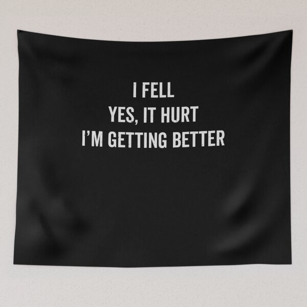 Item preview, I Fell Yes It Hurt Broken Arm Leg Vertebrae Recovery designed and sold by elderberry.