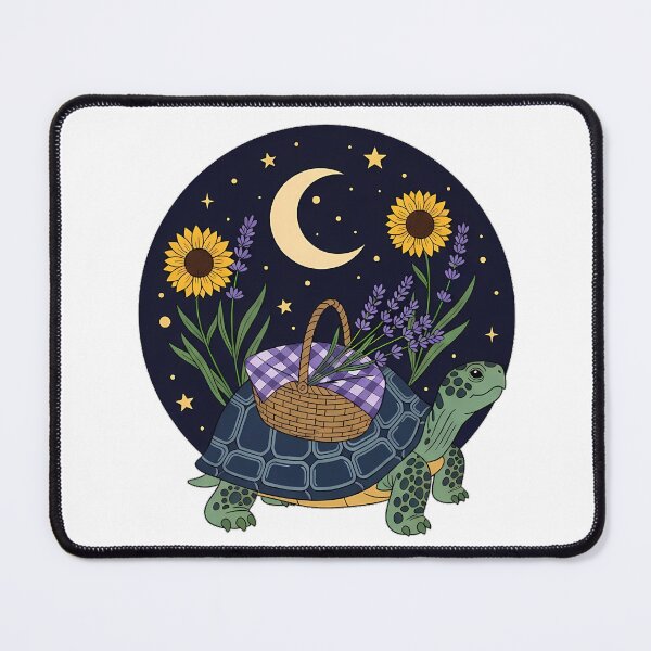 Item preview, Turtle Lavender Sprigs Moonlit Picnic Basket Gift designed and sold by pumsquare.