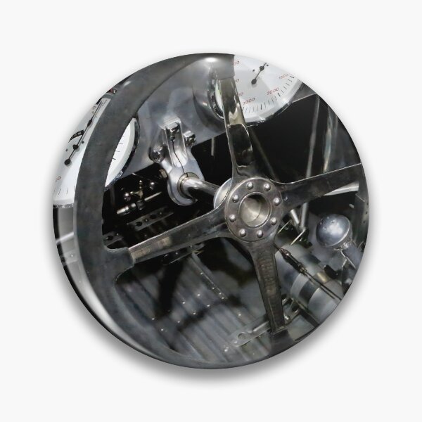 Item preview, Vintage Pre-War Race Car Cockpit Interior - 1934 Auto Union Typ A Grand Prix Dashboard designed and sold by Peter Kraaibeek | Generative Designs and Car Art.