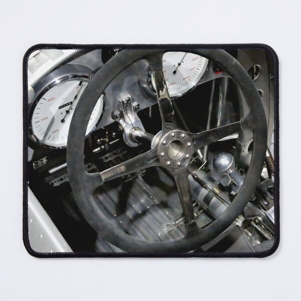 Item preview, Vintage Pre-War Race Car Cockpit Interior - 1934 Auto Union Typ A Grand Prix Dashboard designed and sold by Peter Kraaibeek Art Gallery.