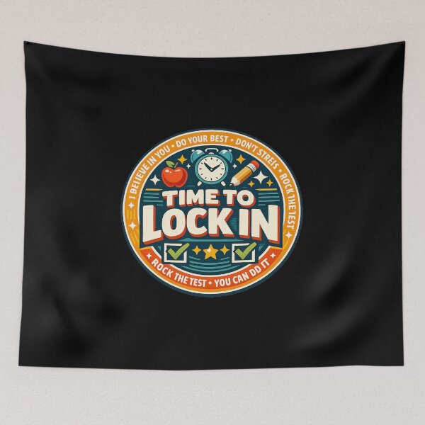 Item preview, Time To Lock In Test Funny Teacher Shirt Classroom Motivation Back To School designed and sold by LunaMagicStudio.