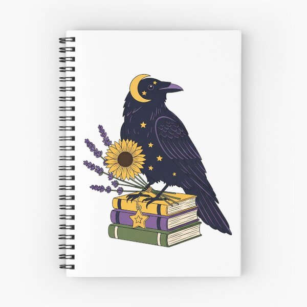 Item preview, Raven Lavender Sprigs Star Charm Book Stack Gift designed and sold by pumsquare.