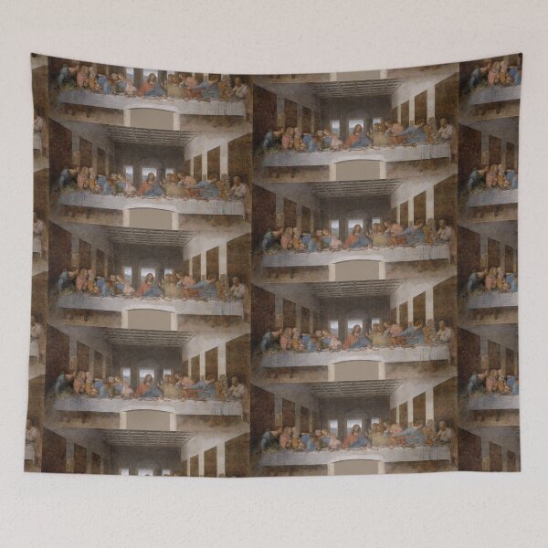 Item preview, The Last Supper by Leonardo da Vinci High Renaissance Christian Art Print designed and sold by artofuniverse.