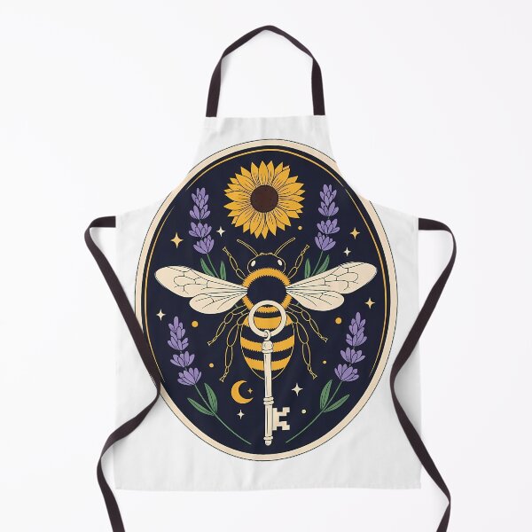 Item preview, Bee Lavender Sprigs Lavender Moon Key Gift designed and sold by pumsquare.
