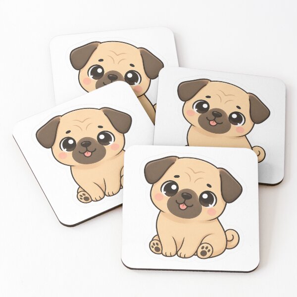 Item preview, Kawaii Pug designed and sold by QUEENTYLERXO.