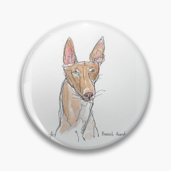 Item preview, Pharaoh Hound Line Art designed and sold by DebTheZeb.