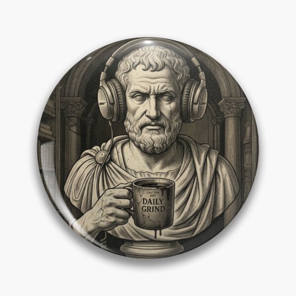 Item preview, Modern Stoic | Dark Academia & Sarcastic Student Humor designed and sold by OVERRIDESTUDIOS.