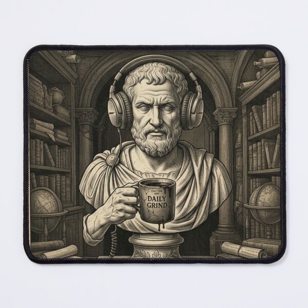 Item preview, Modern Stoic | Dark Academia & Sarcastic Student Humor designed and sold by OVERRIDESTUDIOS.