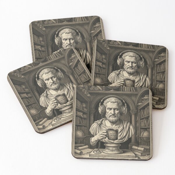 Item preview, Modern Stoic | Dark Academia & Sarcastic Student Humor designed and sold by OVERRIDESTUDIOS.