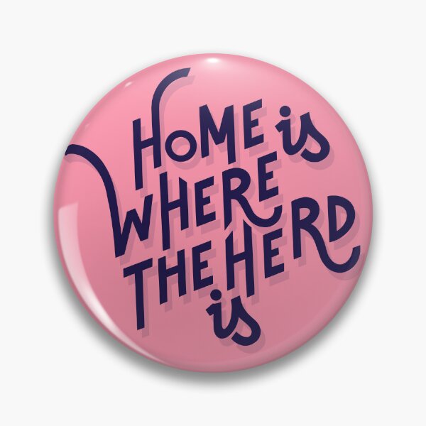 Item preview, Home Is Where The Herd Is designed and sold by Eva Hussain Studio.