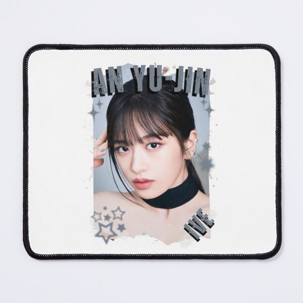 Item preview, Ivee Kpop An Yu-jin Group Girl Members Retro Scrapbook Kpop Collage Design designed and sold by HELL0WBELLO.