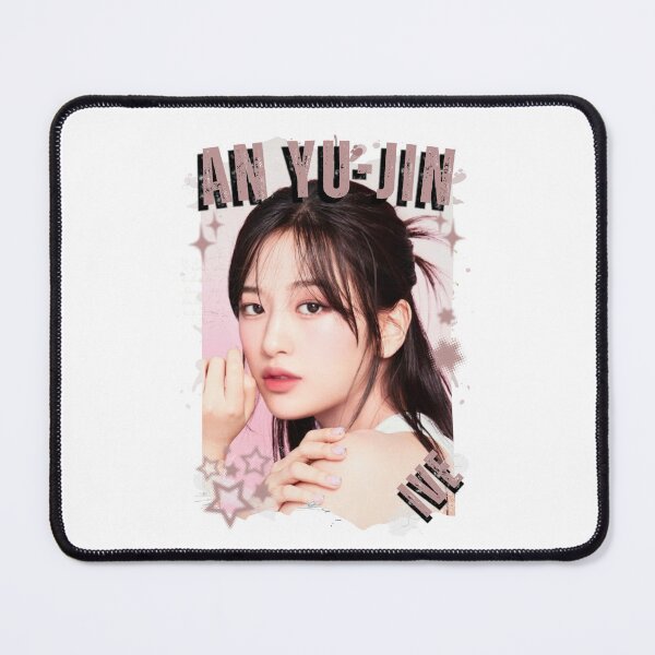 Item preview, Ivee Kpop An Yu-jin Group Girl Members Retro Scrapbook Kpop Collage Design designed and sold by HELL0WBELLO.
