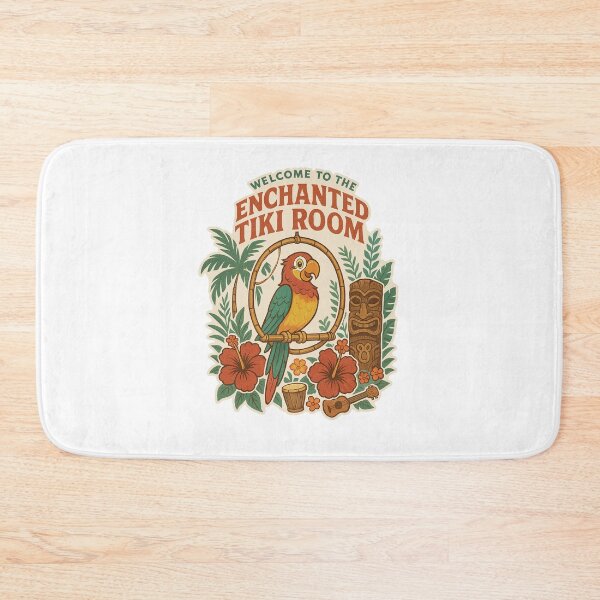 Item preview, Enchanted Tiki Room inspired vintage artwork themed design designed and sold by CinematicM.