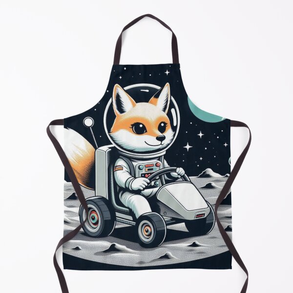 Item preview, Whimsical Fennec Fox in Space designed and sold by Dogandesighn.