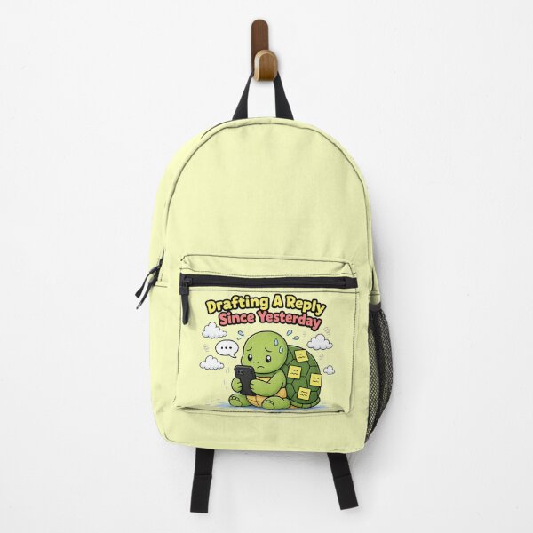 Item preview, Funny Overthinking Turtle Anxiety Meme Texting Gift designed and sold by Gentlestate.