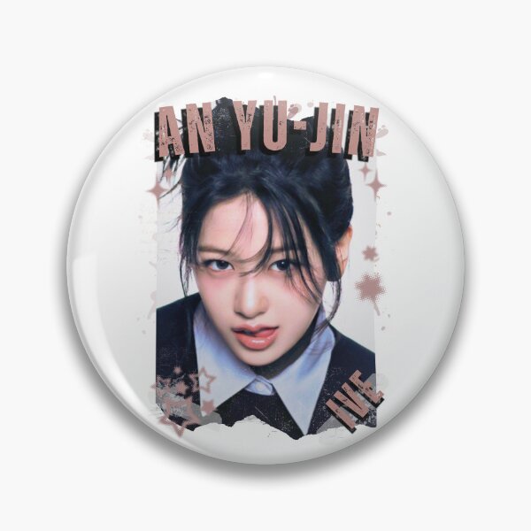 Item preview, Ivee Kpop An Yu-jin Group Girl Members Retro Scrapbook Kpop Collage Design designed and sold by HELL0WBELLO.