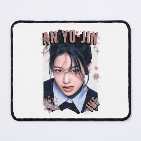 Item preview, Ivee Kpop An Yu-jin Group Girl Members Retro Scrapbook Kpop Collage Design designed and sold by HELL0WBELLO.