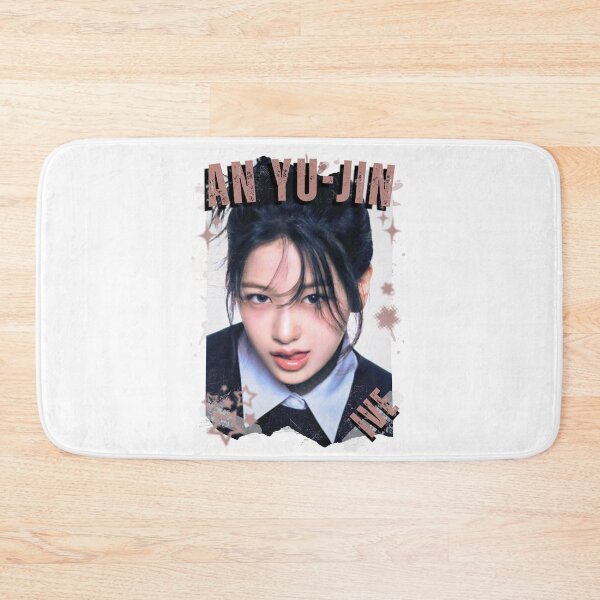 Item preview, Ivee Kpop An Yu-jin Group Girl Members Retro Scrapbook Kpop Collage Design designed and sold by HELL0WBELLO.