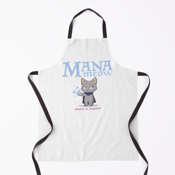 Item preview, Mana Meow Magic Gathering Cat Wizard designed and sold by heyhuecreatives.