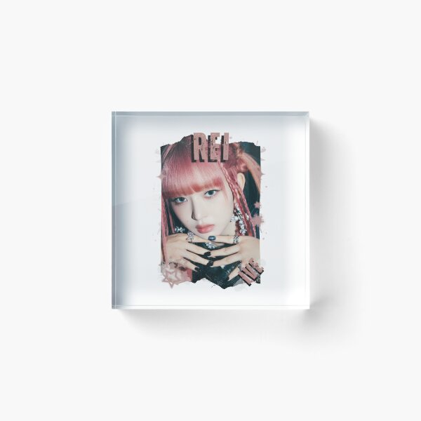 Item preview, Ivee Kpop Rei Group Girl Members Retro Scrapbook Kpop Collage Design designed and sold by HELL0WBELLO.