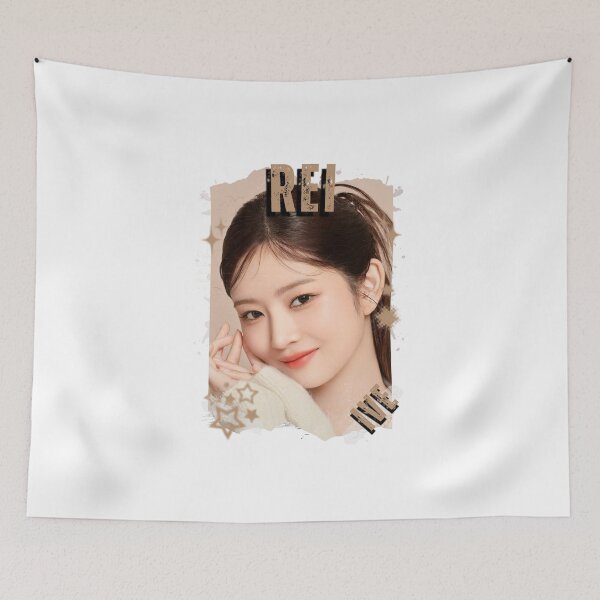 Item preview, Ivee Kpop Rei Group Girl Members Retro Scrapbook Kpop Collage Design designed and sold by HELL0WBELLO.