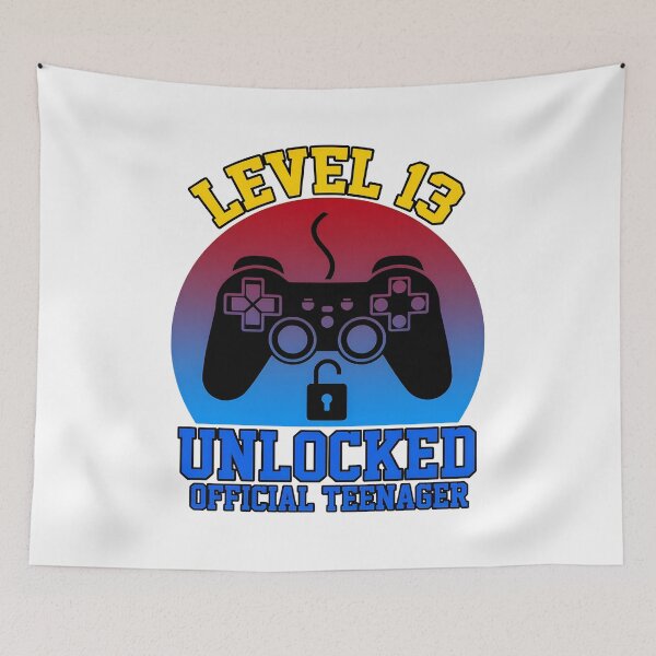 Item preview, Level 13 Unlocked Gamer 13th Birthday Video Game Boys designed and sold by OlyvieArt.