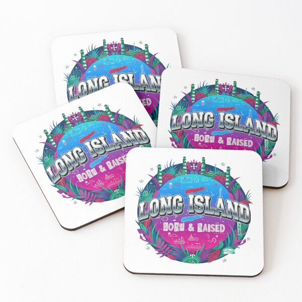 Item preview, Long Island Born & Raised - Bold Collegiate Heritage Style designed and sold by FitEnvy.
