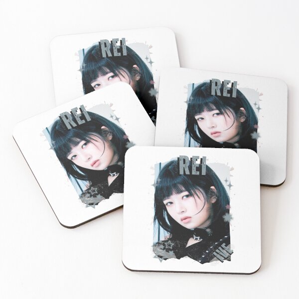 Item preview, Ivee Kpop Rei Group Girl Members Retro Scrapbook Kpop Collage Design designed and sold by HELL0WBELLO.