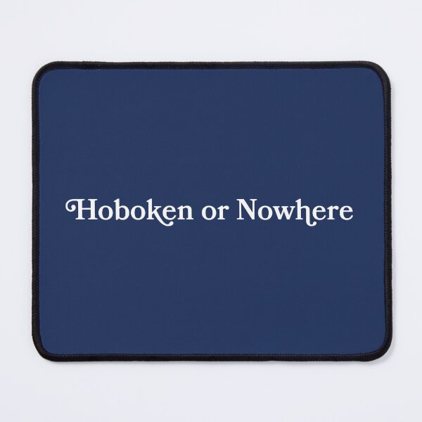 Item preview, Hoboken or Nowhere White designed and sold by Lune Noire Designs.