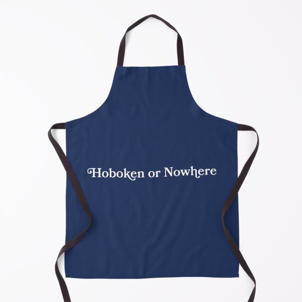 Item preview, Hoboken or Nowhere White designed and sold by Lune Noire Designs.