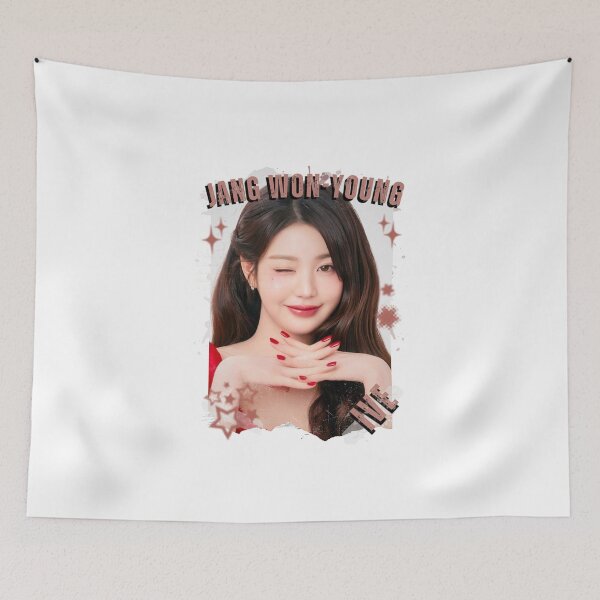 Item preview, Ivee Kpop Jang Won-young Group Girl Members Retro Scrapbook Kpop Collage Design designed and sold by HELL0WBELLO.