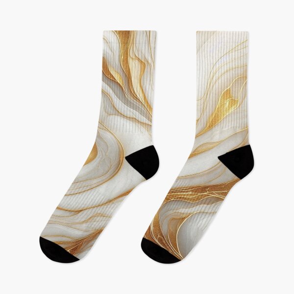 Item preview, Golden Waves – Elegant Abstract Art designed and sold by Dogandesighn.