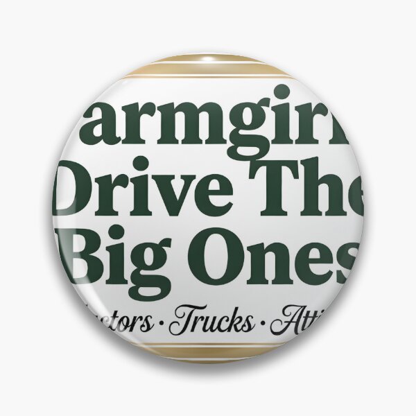 Item preview, Farmgirls Drive The Big Ones - Country Style designed and sold by Wandalu Vuhs.